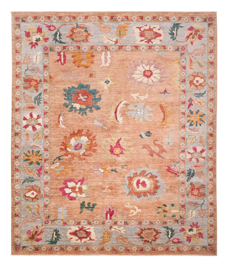 Usak Teppich 246x299cm - Orientteppich - mehrfarbig