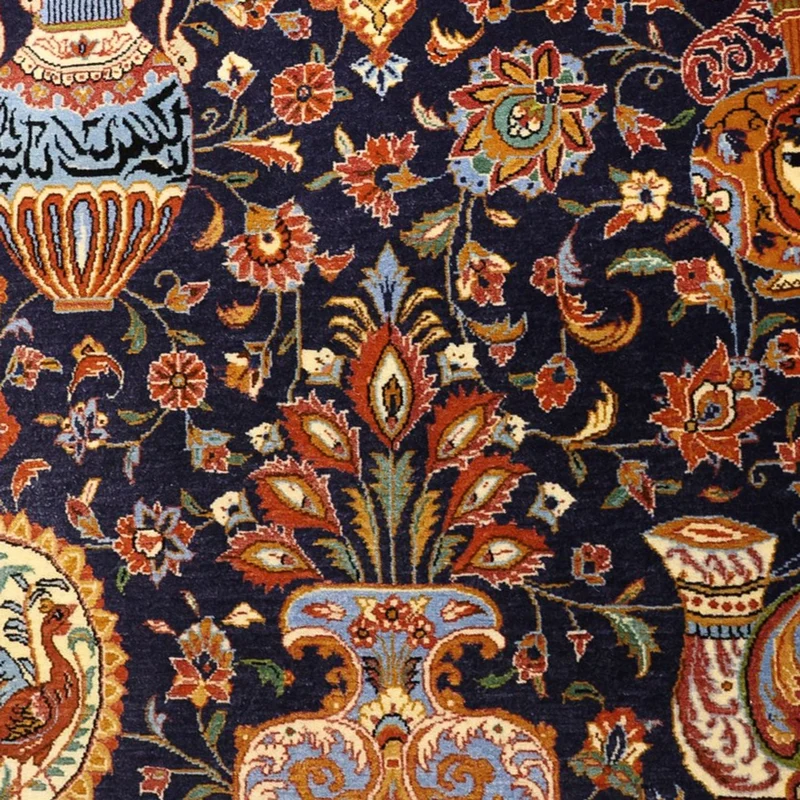 Sarough Teppich 104x162cm - Perserteppich - mehrfarbig