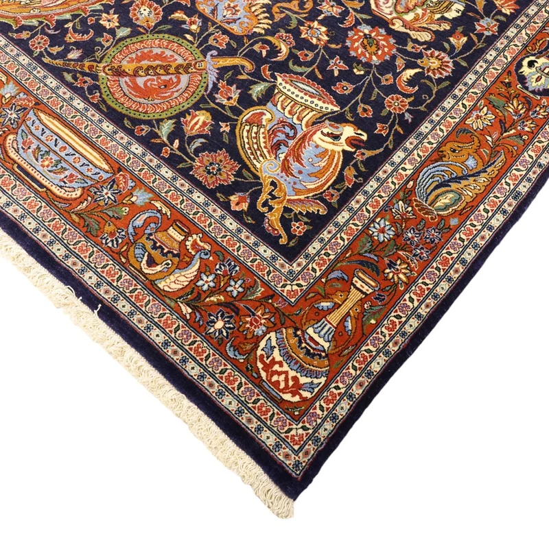 Sarough Teppich 104x162cm - Perserteppich - mehrfarbig