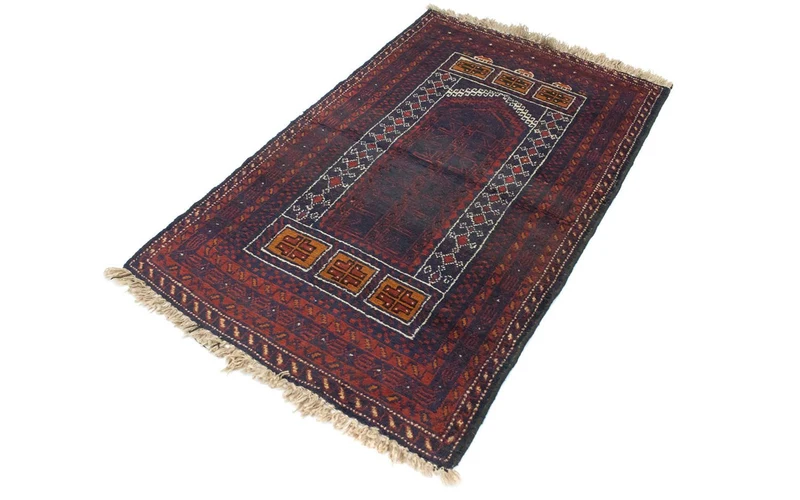 Belutsch Teppich 84x139cm - Orientteppich - mehrfarbig
