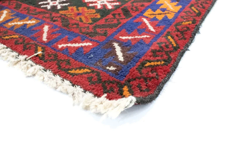 Belutsch Teppich 88x130cm - Orientteppich - rot