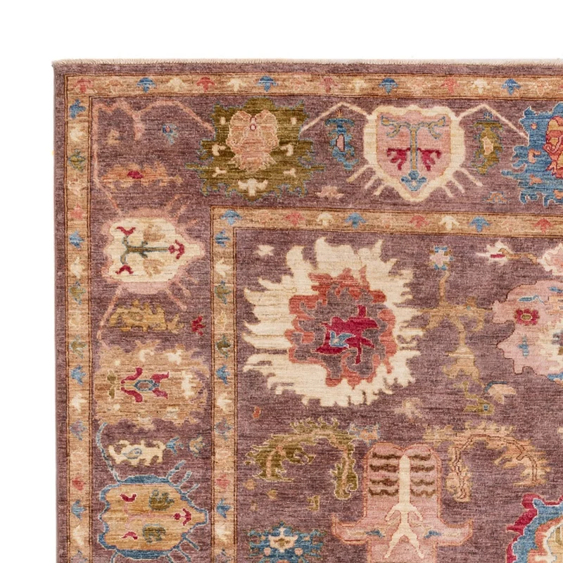Usak Teppich 253x288cm - Orientteppich - dunkelbeige