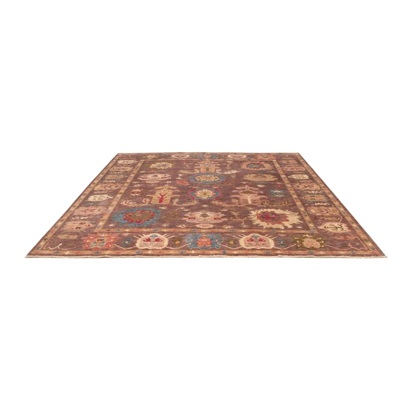 Usak Teppich 253x288cm - Orientteppich - dunkelbeige