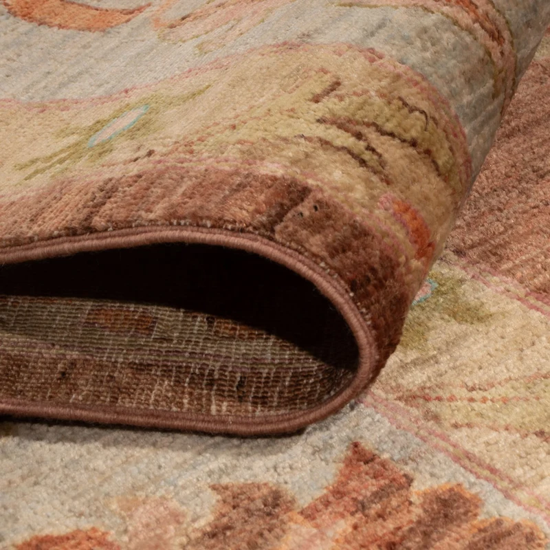 Usak Teppich 244x298cm - Orientteppich - dunkelbeige