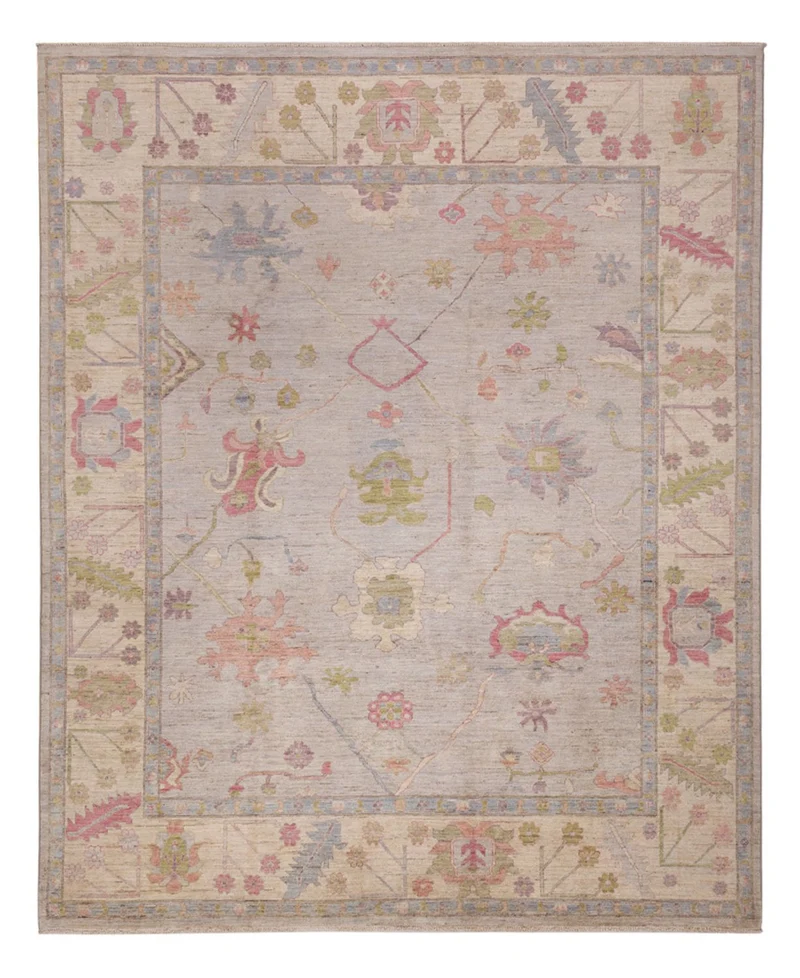 Usak Teppich 244x299cm - Orientteppich - sand
