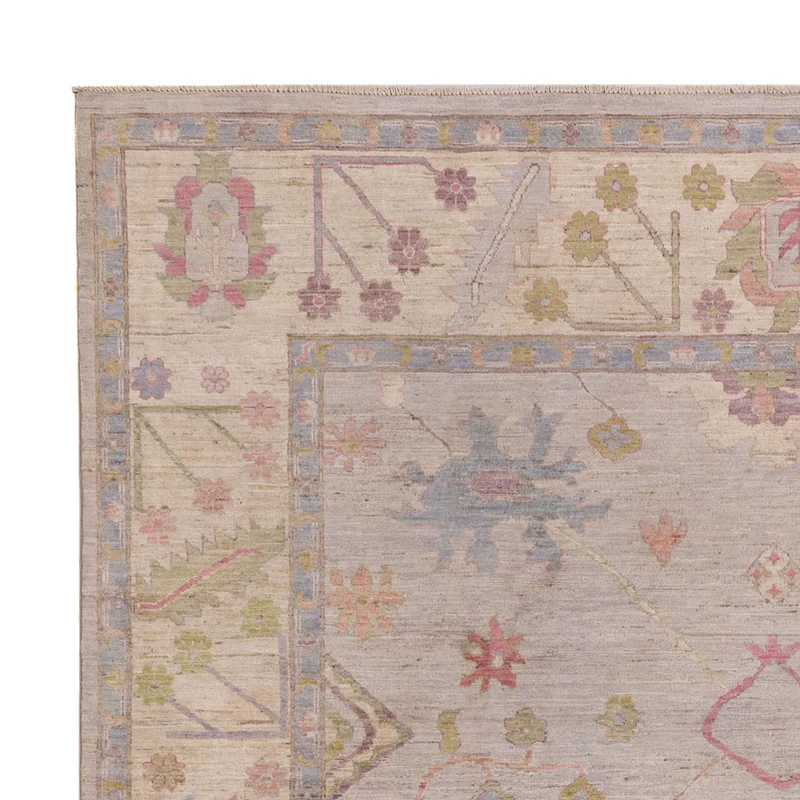 Usak Teppich 244x299cm - Orientteppich - sand