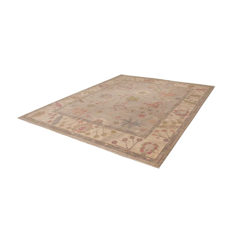 Usak Teppich 244x299cm - Orientteppich - sand