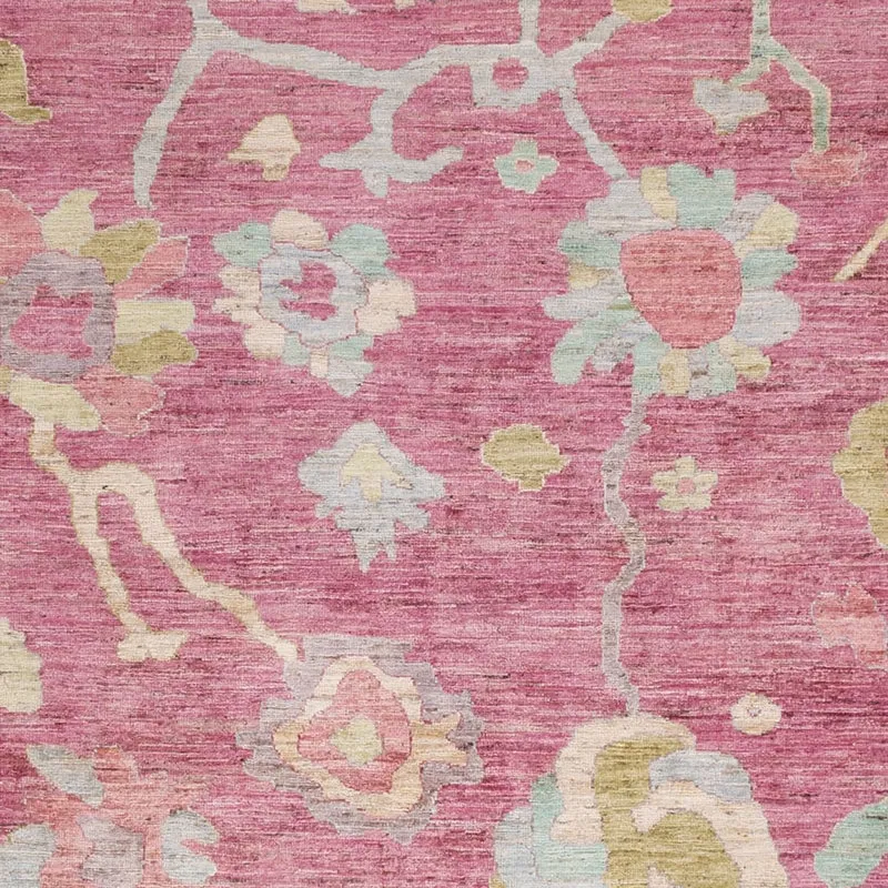 Usak Teppich 246x294cm - Orientteppich - lila