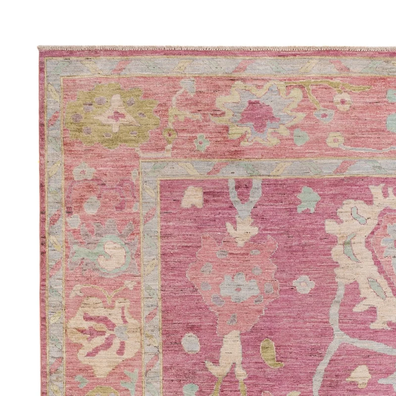 Usak Teppich 246x294cm - Orientteppich - lila