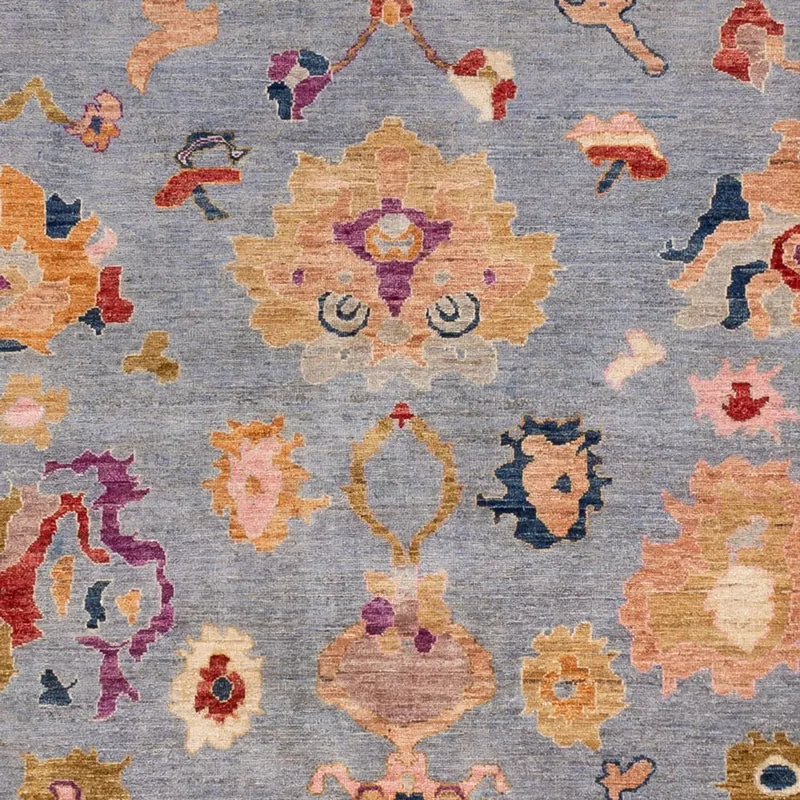 Usak Teppich 241x298cm - Orientteppich - mehrfarbig