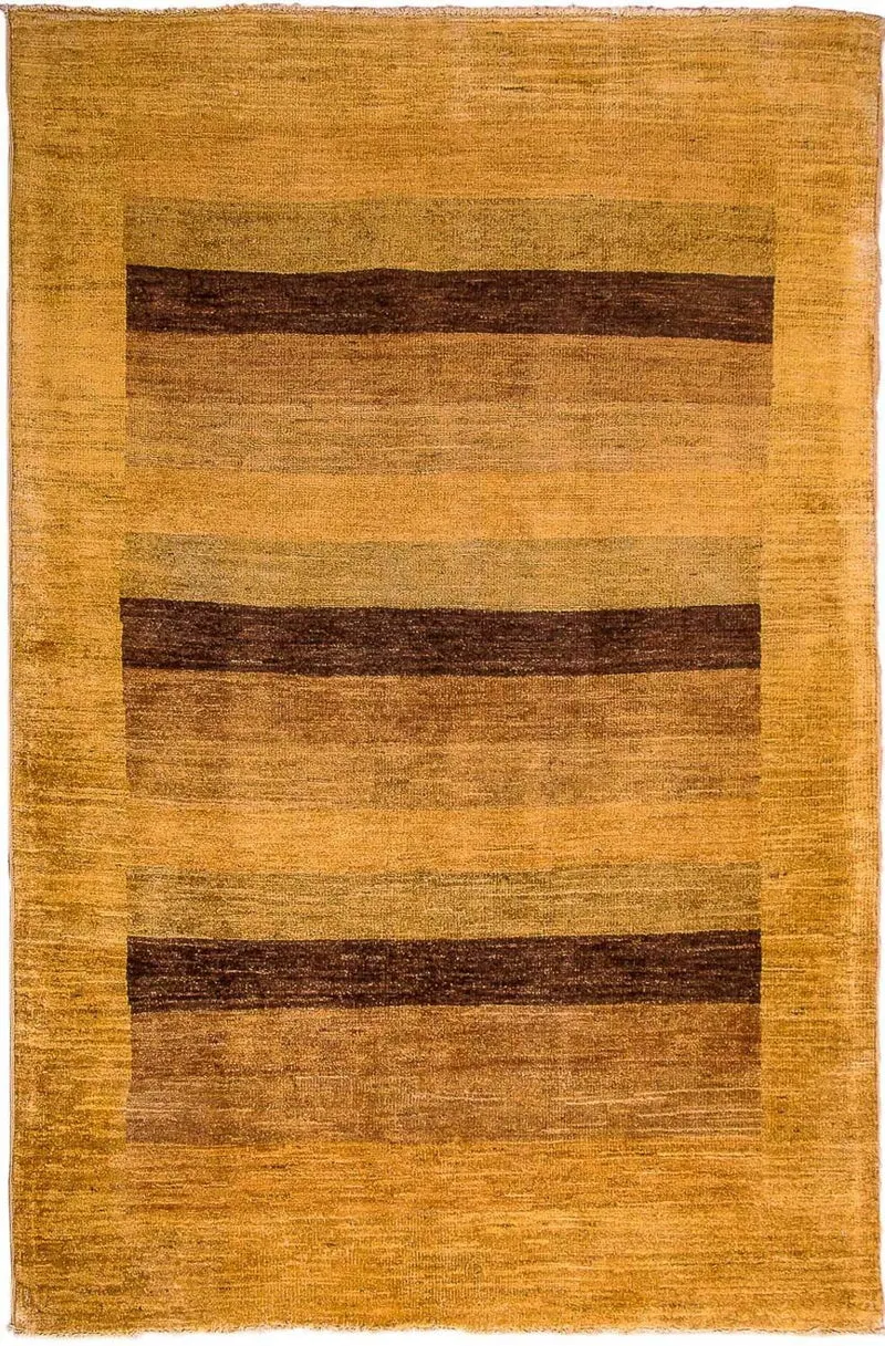 Ziegler Modern Teppich 123x185cm - Orientteppich - mehrfarbig