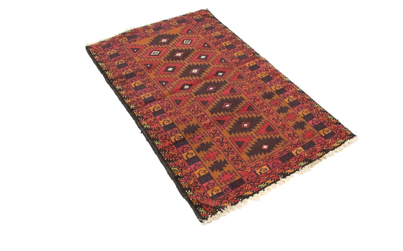Belutsch Teppich 86x146cm - Orientteppich - mehrfarbig