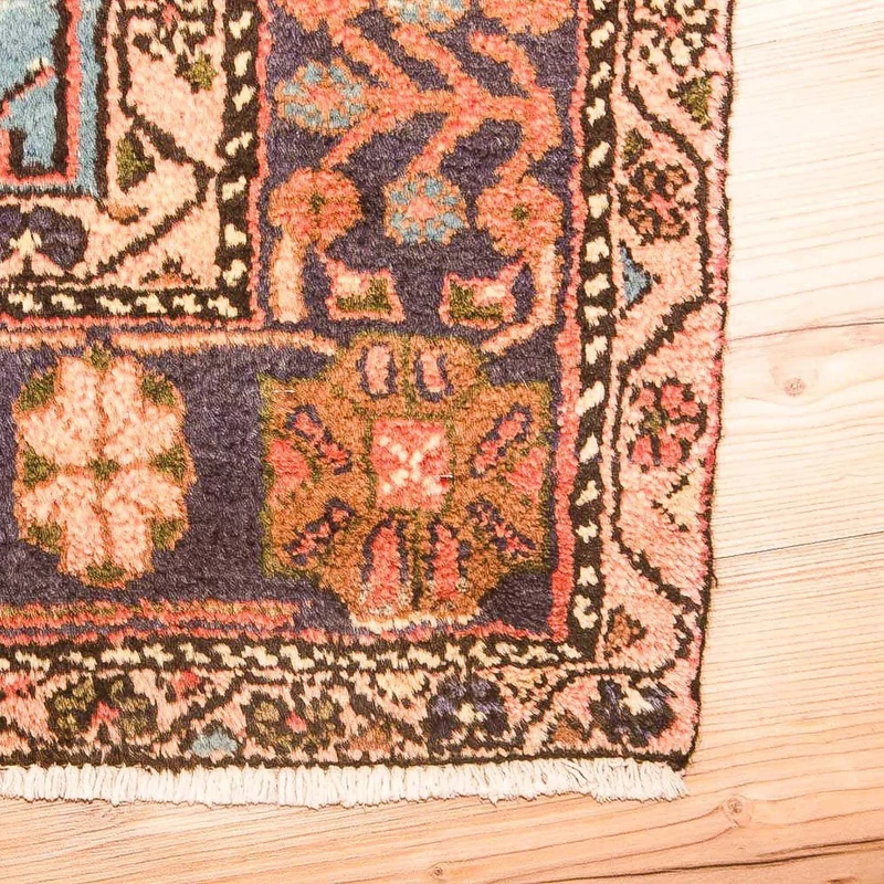 Hamadan Teppich 109x175cm - Perserteppich - mehrfarbig