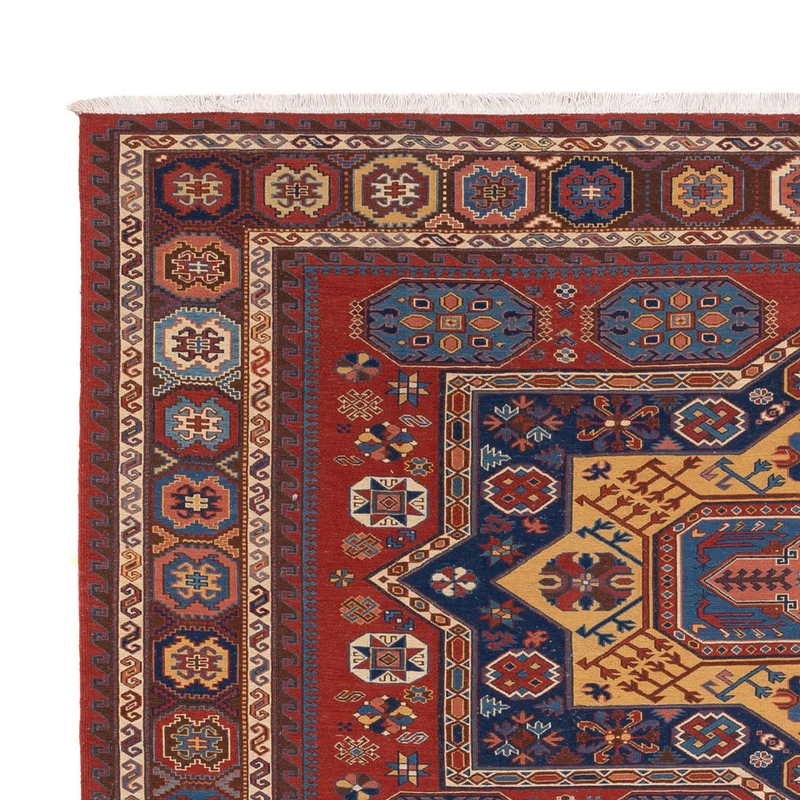 Kelim Afghan Teppich 256x329cm - rot