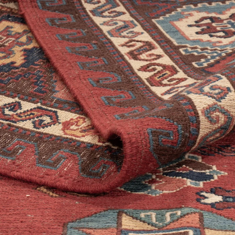 Kelim Afghan Teppich 256x329cm - rot