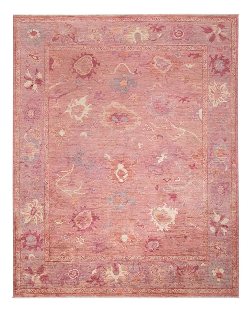 Usak Teppich 239x293cm - Orientteppich - lila