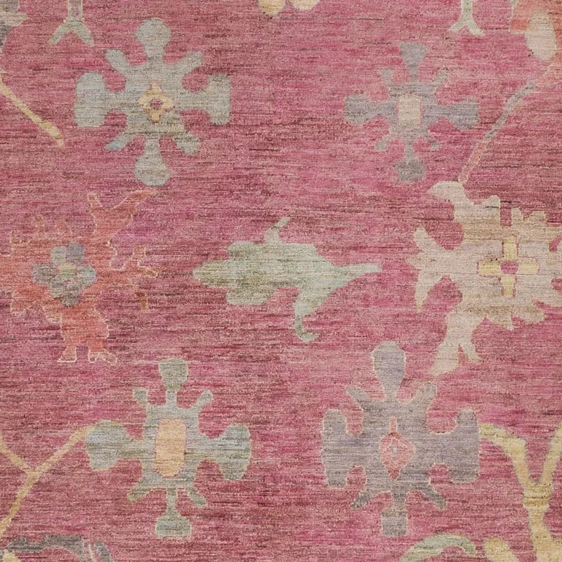 Usak Teppich 245x286cm - Orientteppich - lila