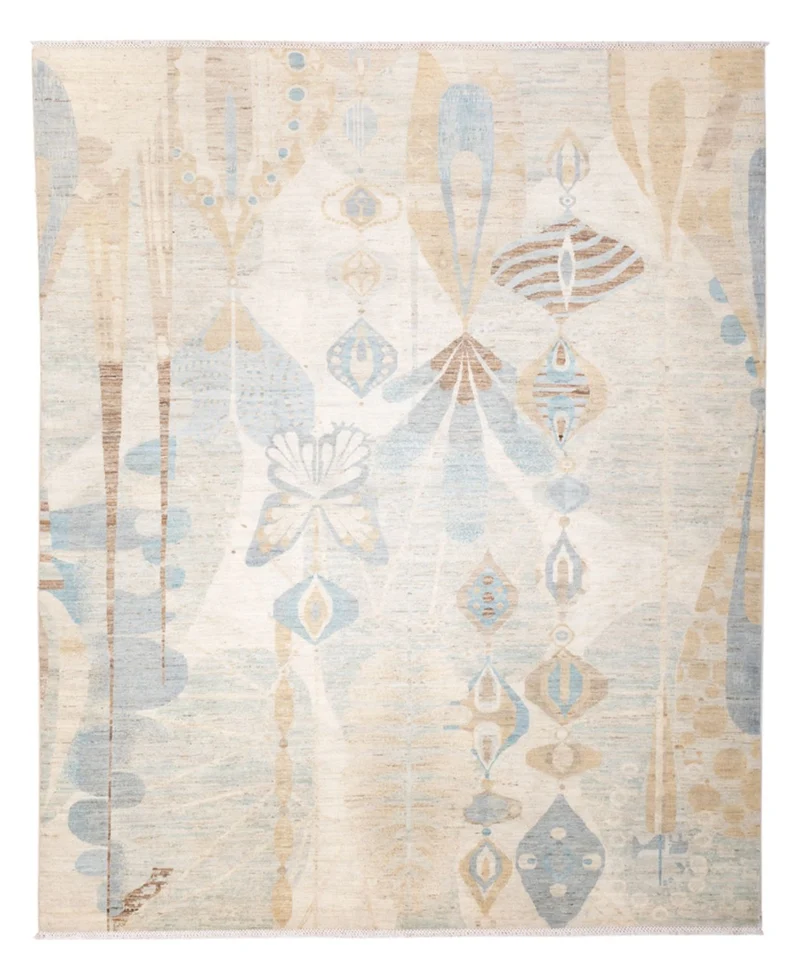 Designer Teppich 246x305cm - beige