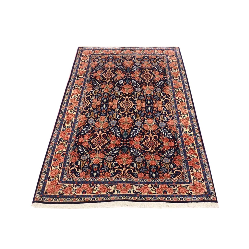 Bidjar Teppich 113x161cm - Perserteppich - dunkelblau