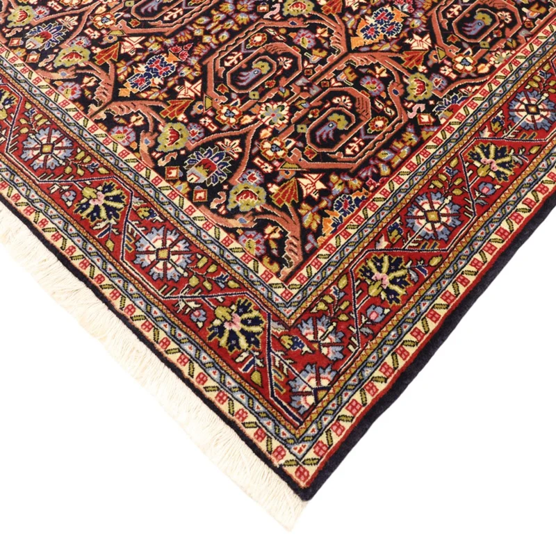 Sarough Teppich 103x147cm - Perserteppich - dunkelrot