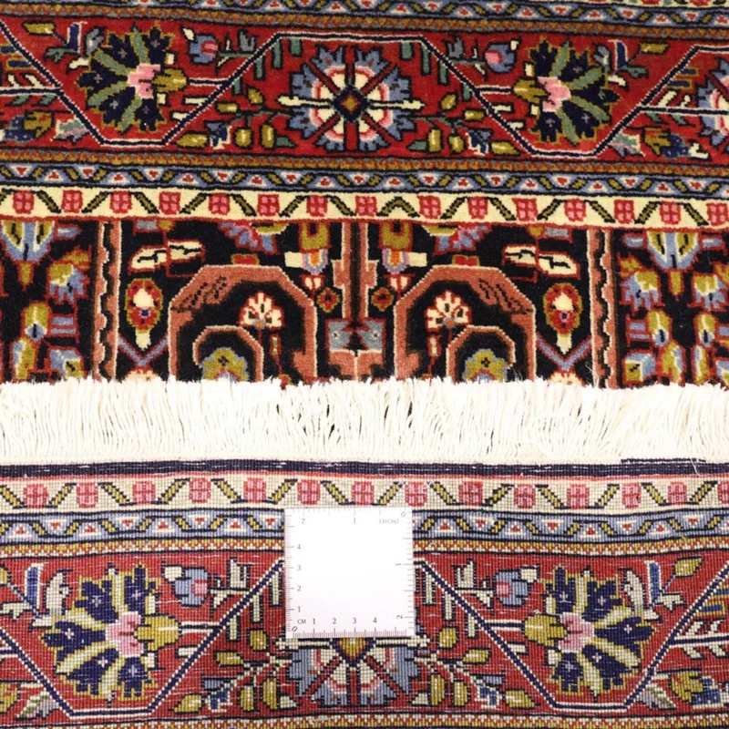 Sarough Teppich 103x147cm - Perserteppich - dunkelrot