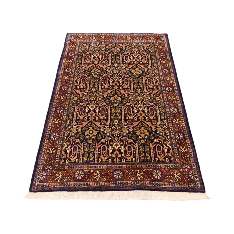 Sarough Teppich 104x158cm - Perserteppich - dunkelrot