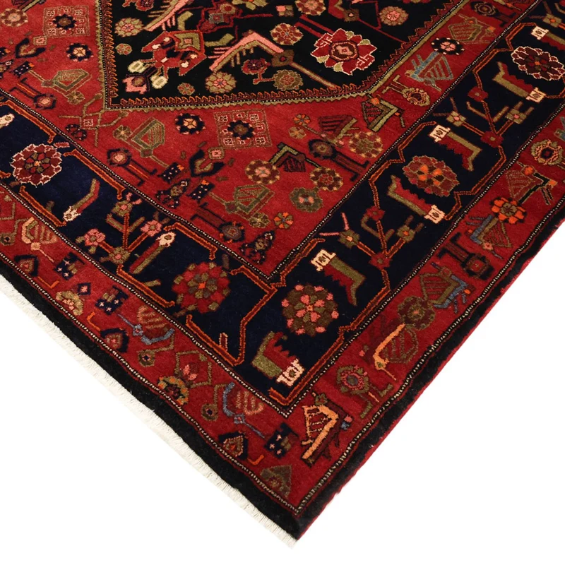 Kolyai Teppich 174x294cm - Perserteppich - rot