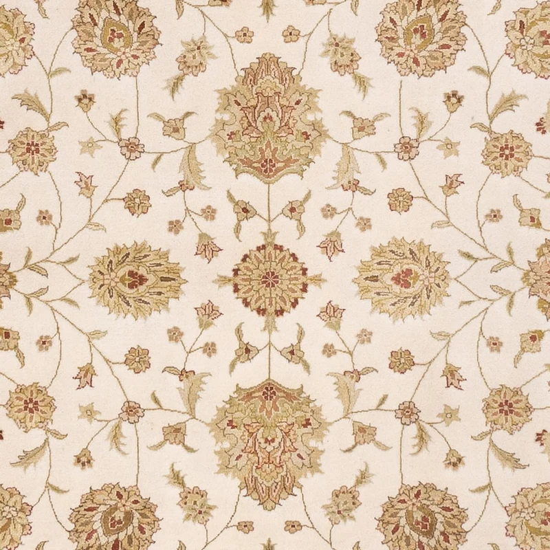 Indo Täbriz Teppich 244x305cm - Orientteppich - beige