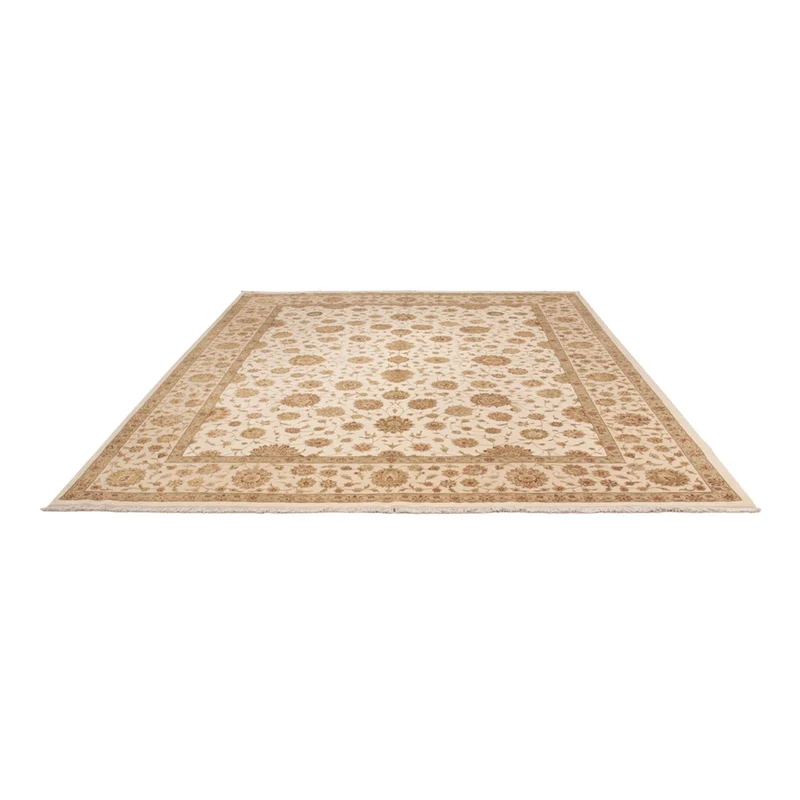 Indo Täbriz Teppich 244x305cm - Orientteppich - beige