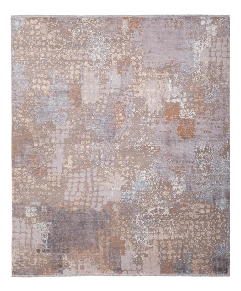 Designer Teppich 249x299cm - mehrfarbig