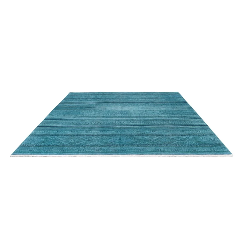 Designer Teppich 240x288cm - türkis