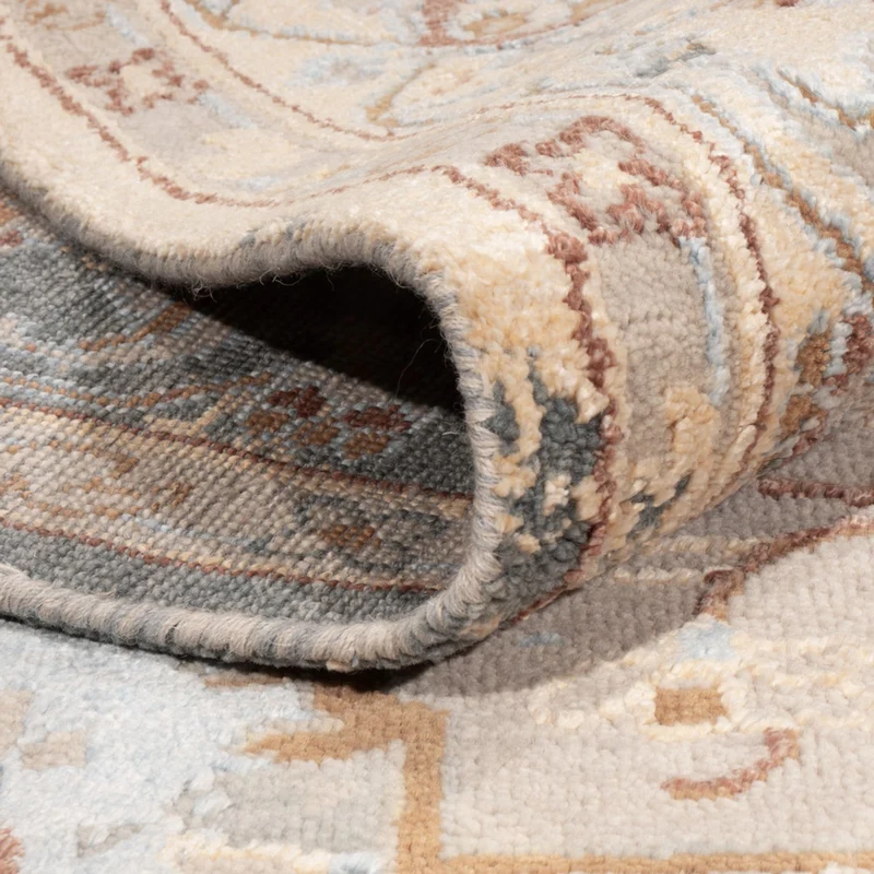 Designer Teppich 244x307cm - mehrfarbig