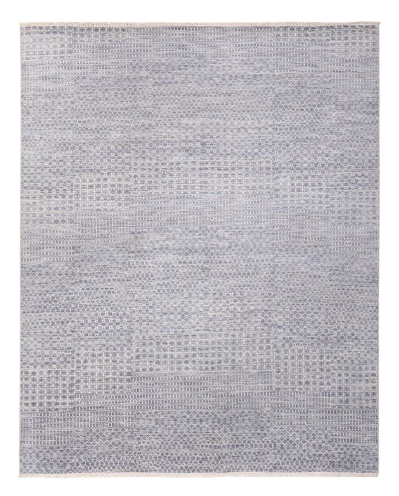 Designer Teppich 244x300cm - hellblau