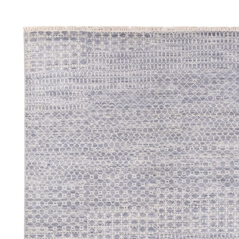 Designer Teppich 244x300cm - hellblau