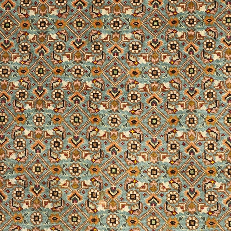 Täbriz - 50 Raj Teppich 101x145cm - Perserteppich - olivgrün