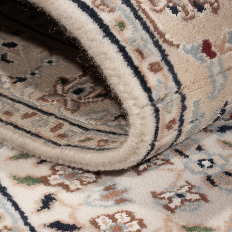 Indo Nain Teppich 80x307cm - Orientteppich - beige