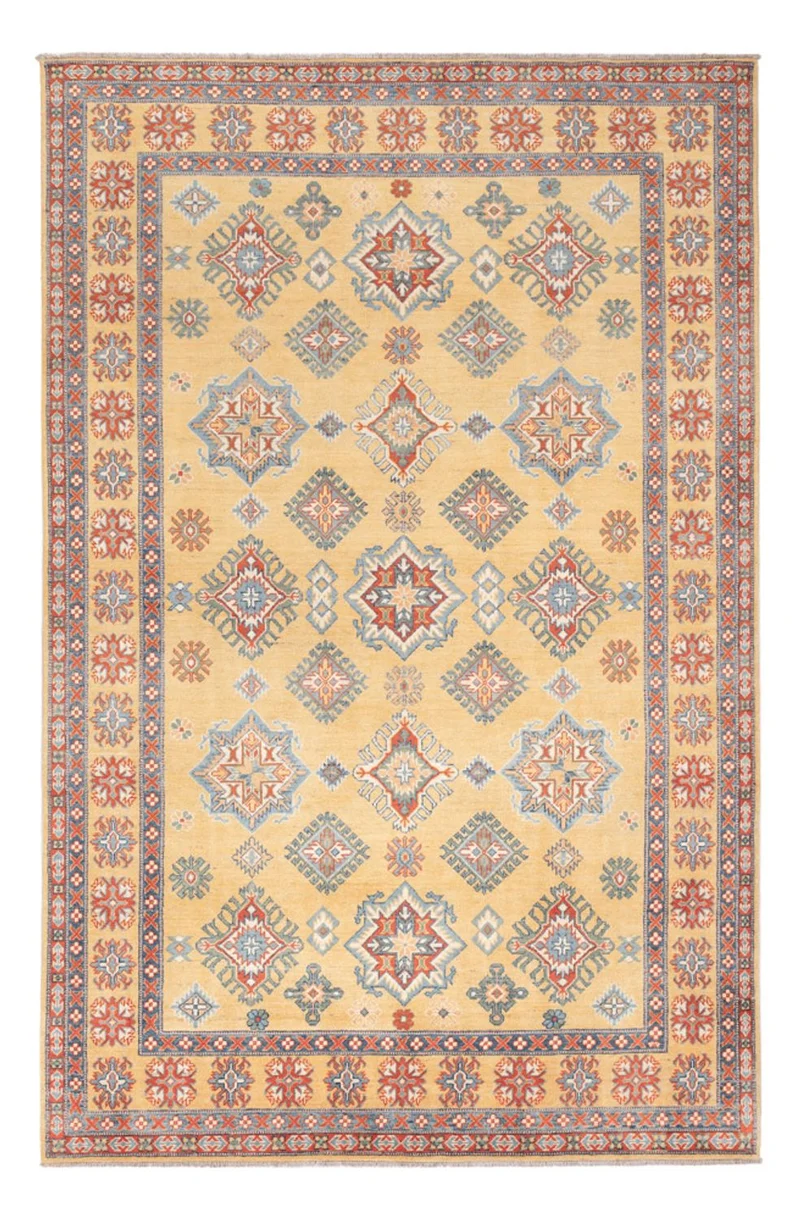 Kazak Teppich 193x300cm - Orientteppich - beige
