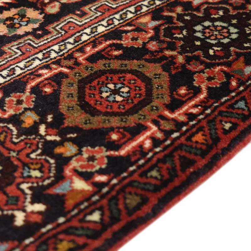 Gholtogh Teppich 103x145cm - Perserteppich - dunkelrot