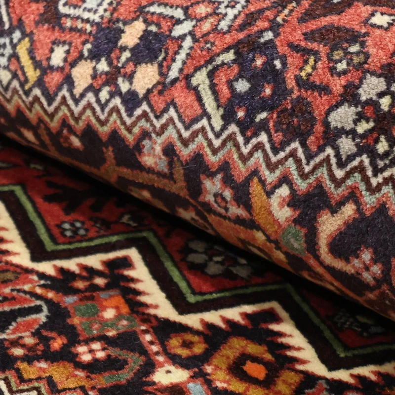 Gholtogh Teppich 103x145cm - Perserteppich - dunkelrot