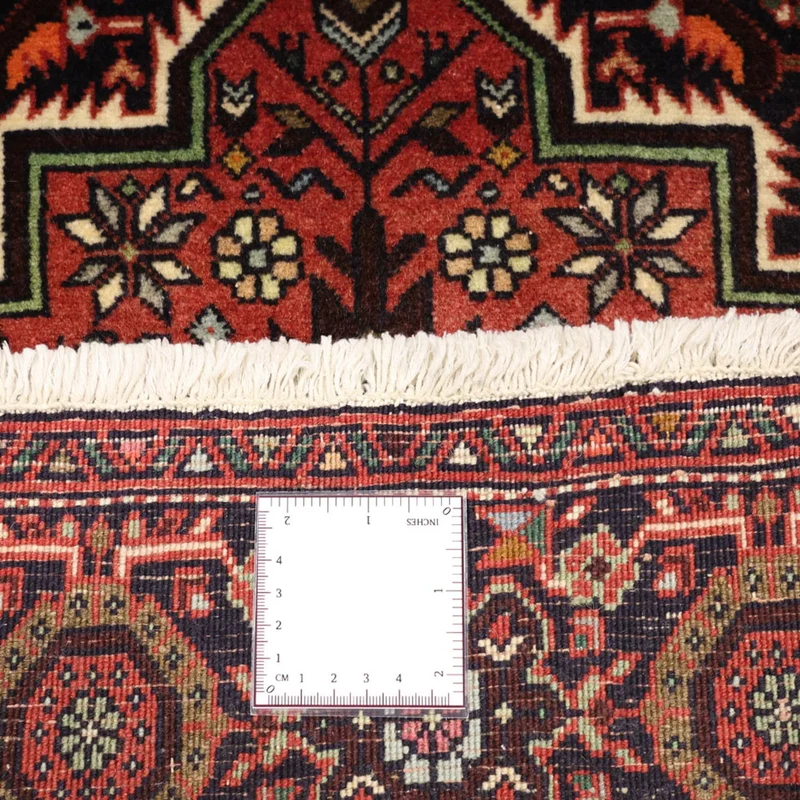 Gholtogh Teppich 103x145cm - Perserteppich - dunkelrot