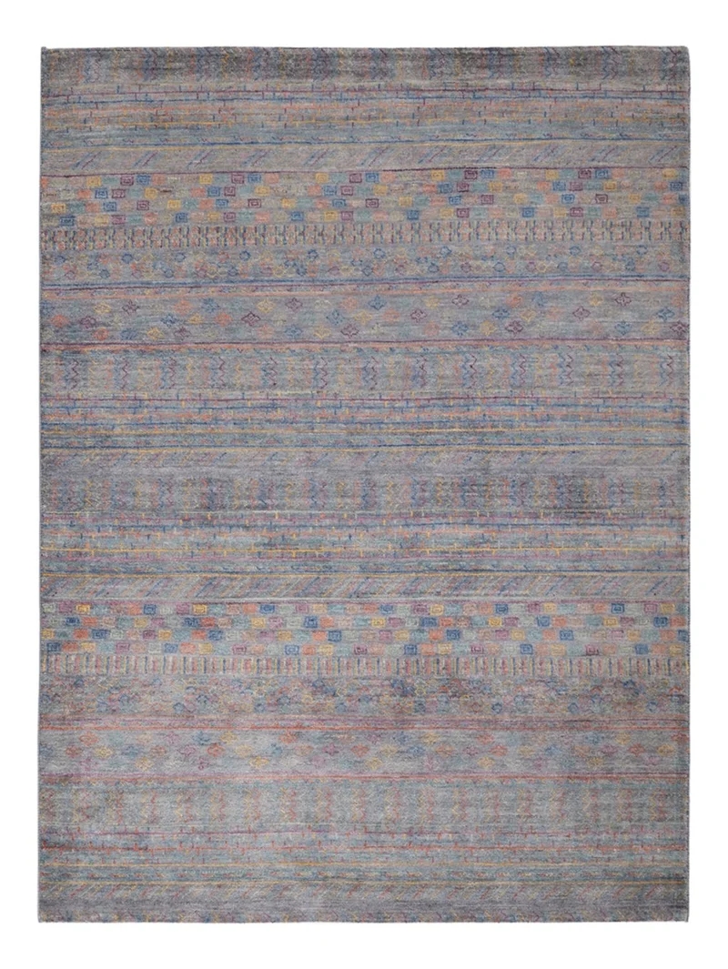 Designer Teppich 152x205cm - dunkelblau