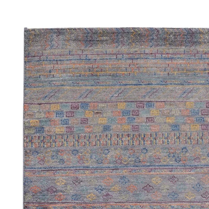 Designer Teppich 152x205cm - dunkelblau