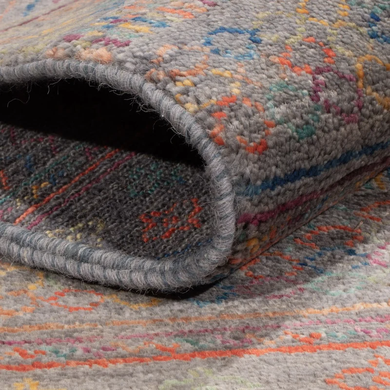 Designer Teppich 152x205cm - dunkelblau