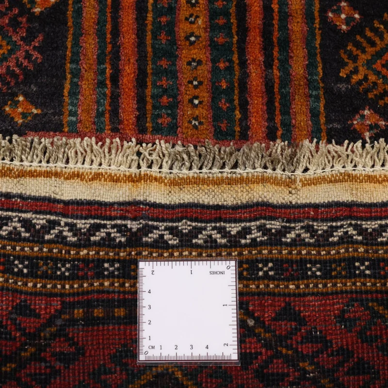 Belutsch Teppich 113x249cm - Orientteppich - dunkelblau