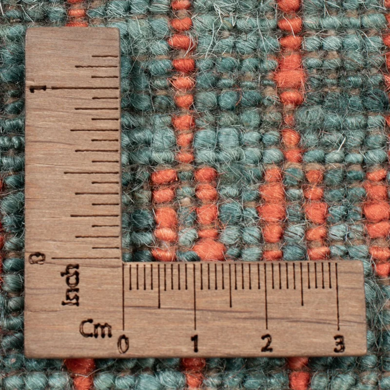 Designer Teppich 154x195cm - dunkelgrün