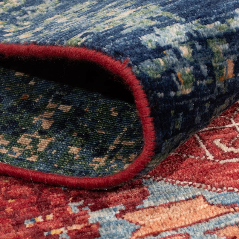 Designer Teppich 174x237cm - mehrfarbig
