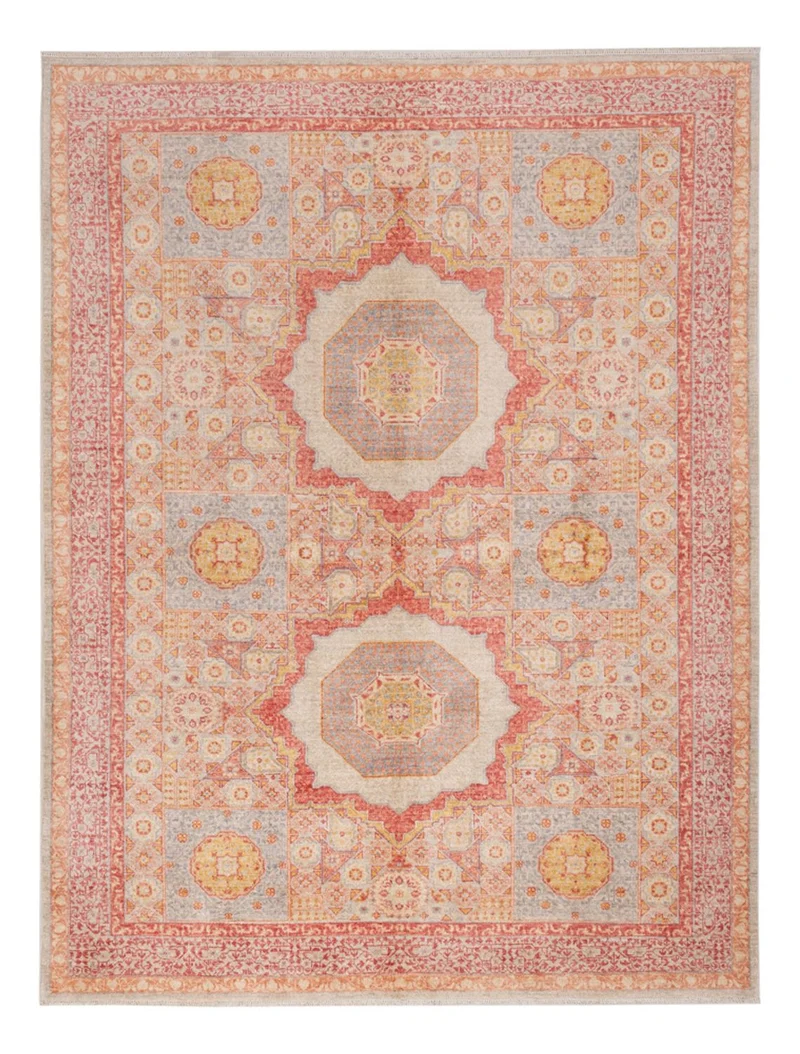 Ariana Teppich 177x232cm - Orientteppich - hellrot