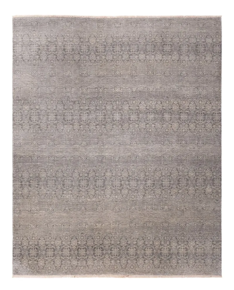Designer Teppich 244x302cm - grau