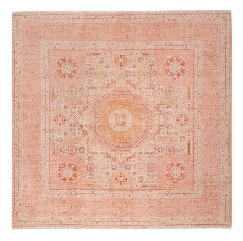 Ariana Teppich 198x207cm - Orientteppich - hellrot