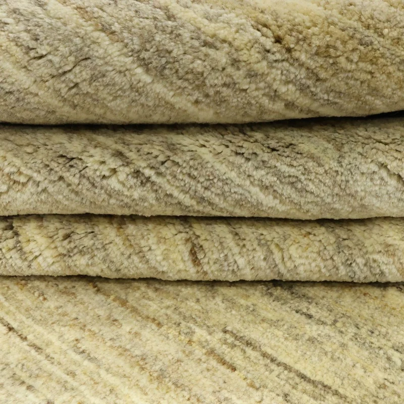 Gabbeh Persisch Teppich 260x340cm - Perserteppich Wollteppich - sand